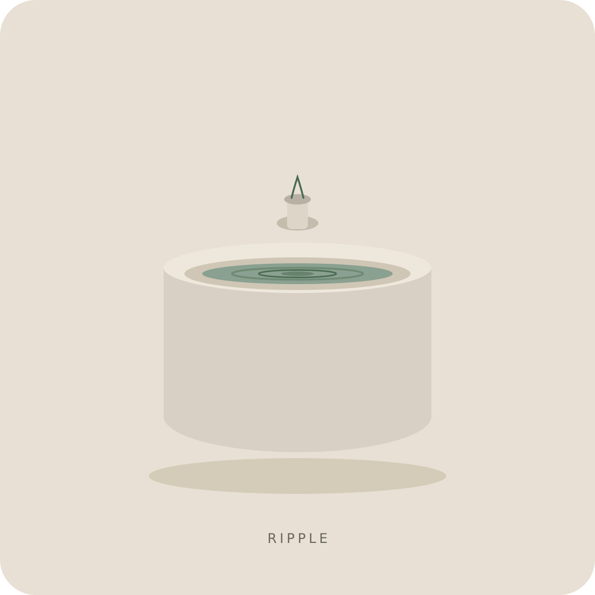 SipNook Ripple Fountain for indoor cats